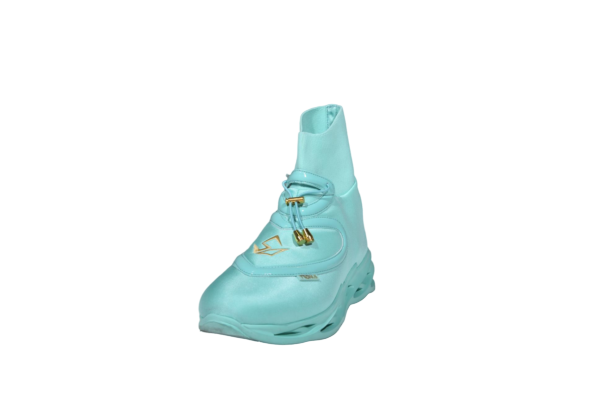 YOUTH LUXE CUSHIONED HIGH TOPS AQUA