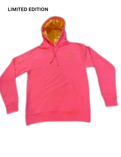 Recovery Day Mid-Weight Satin-Lined Pullover Hoodie LC (Pink)